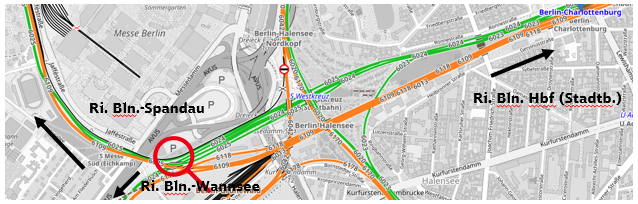 Ausschnitt aus der Anwendermaske des Kundenportals