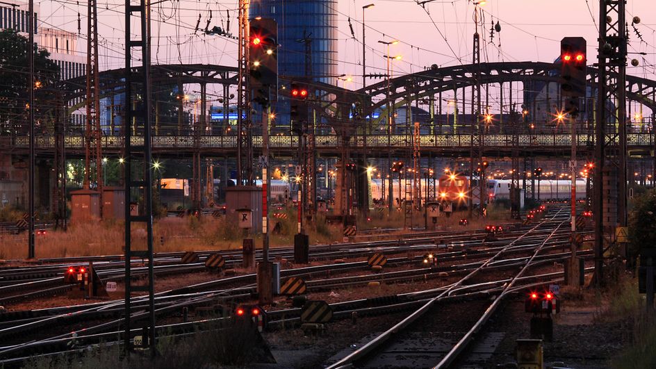 München Hbf Gleisvorfeld