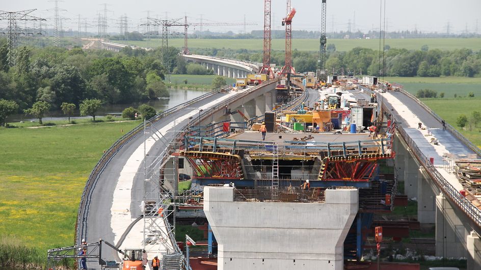 VDE 8: Saale-Elster-Talbrücke