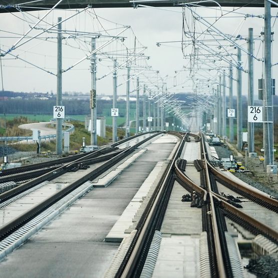 VDE 8.2 – the fast rail link between Halle/Leipzig and Erfurt