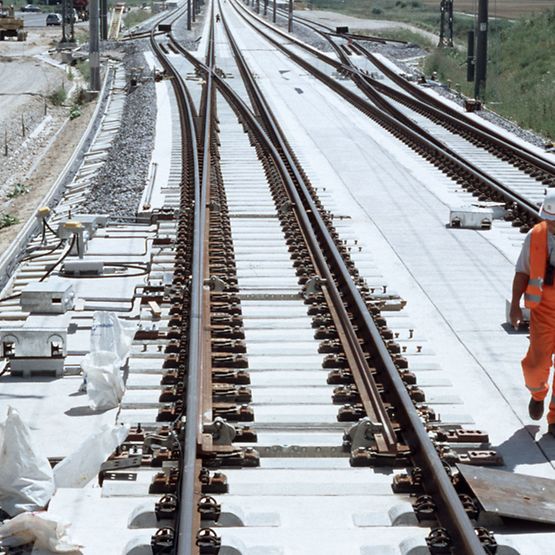 Weiche mit 3 Verschlüssen (Endmontage), SFS Nürnberg - Ingolstadt