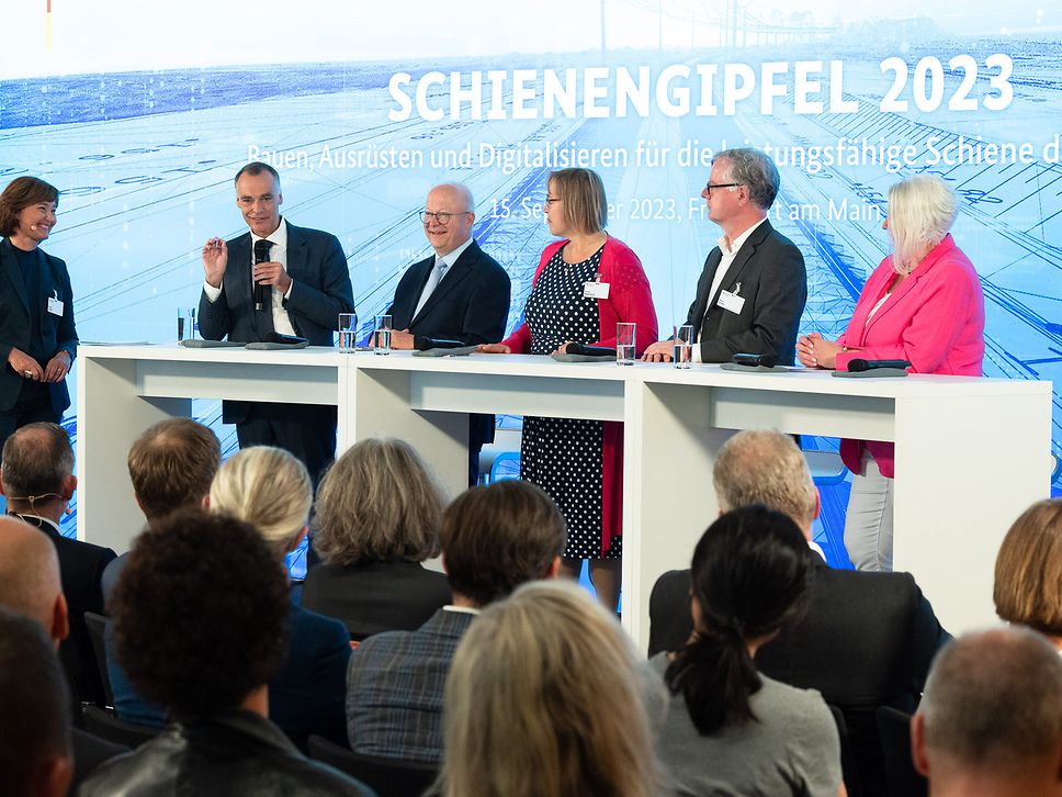 Schienengipfel Paneldiskussion