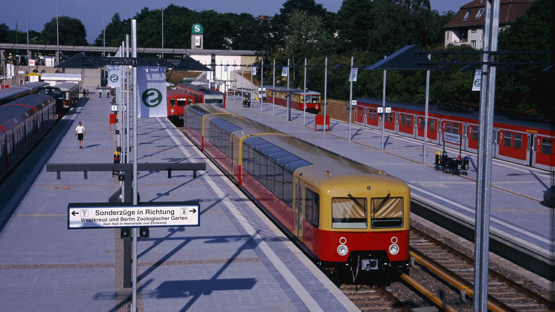 Berlin-Olympiastadion im Jahr 1999
