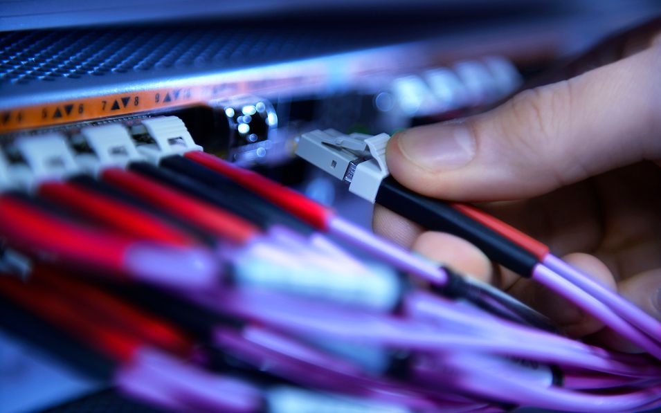 Digitalisierung,Glasfaserkabel